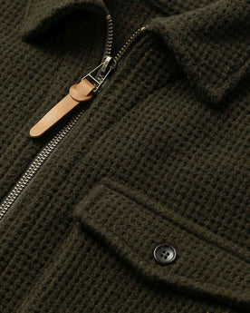 The Coit Jacket in Olive Waffle: Alternate Image 6, Outerwear by Taylor Stitch