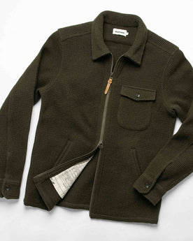 The Coit Jacket in Olive Waffle: Alternate Image 13, Outerwear by Taylor Stitch