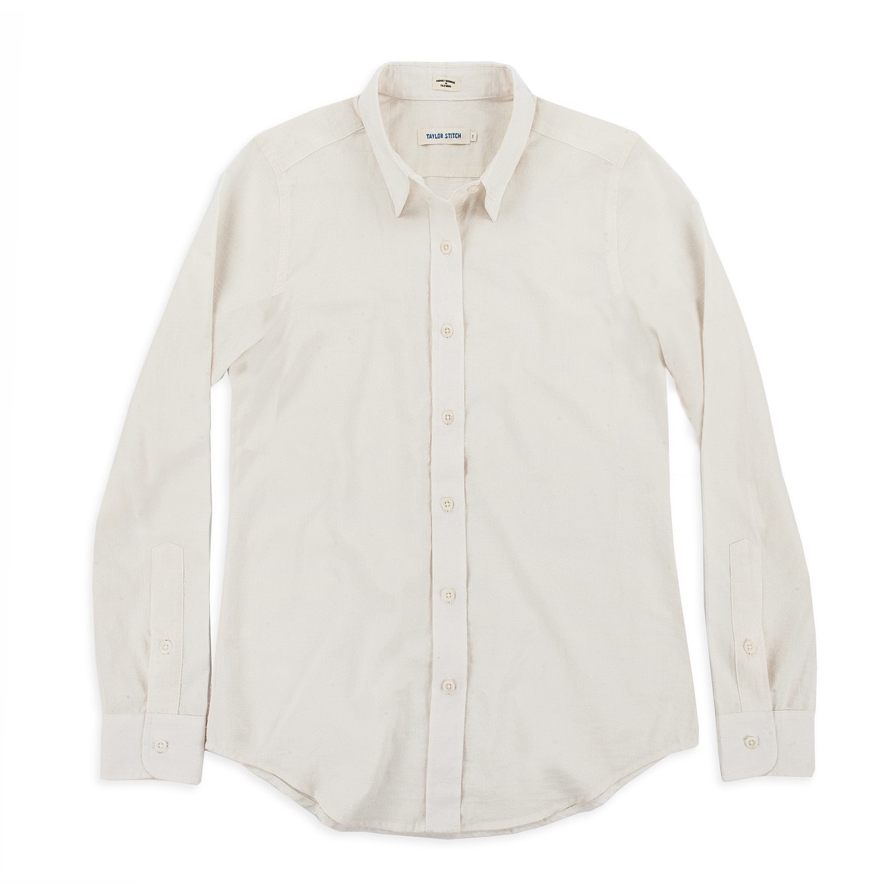 The Katherine in Ivory Silk Cotton: Featured Image, Wovens by Taylor Stitch