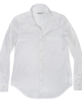 The Caroline in White Pinpoint Oxford: Featured Image, Wovens by Taylor Stitch