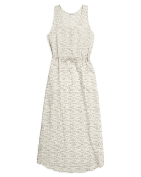The Venice Dress in Natural and Indigo Jacquard: Featured Image, Dresses by Taylor Stitch