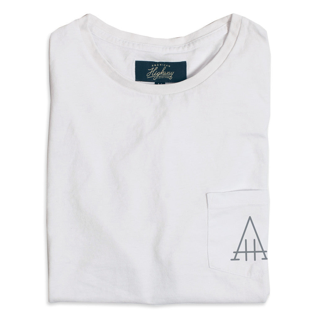 White Highway Tee: Featured Image, Wovens by Taylor Stitch
