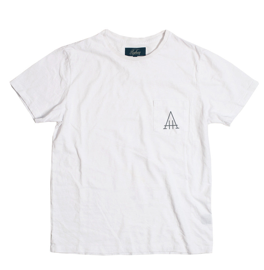 White Highway Tee: Alternate Image 1, Wovens by Taylor Stitch