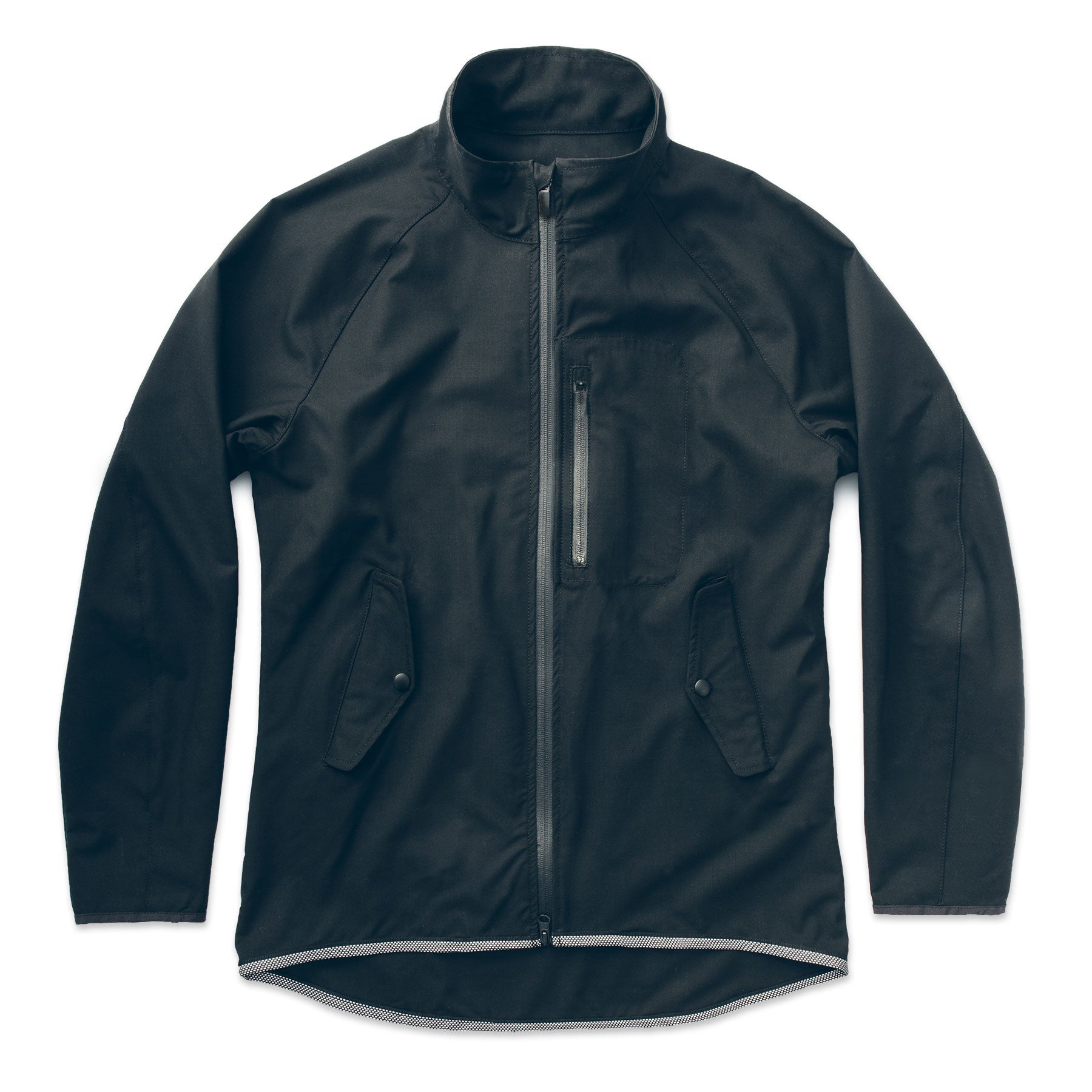 The Civic Jacket in Black MerinoPerform™: Featured Image, Outerwear by Taylor Stitch