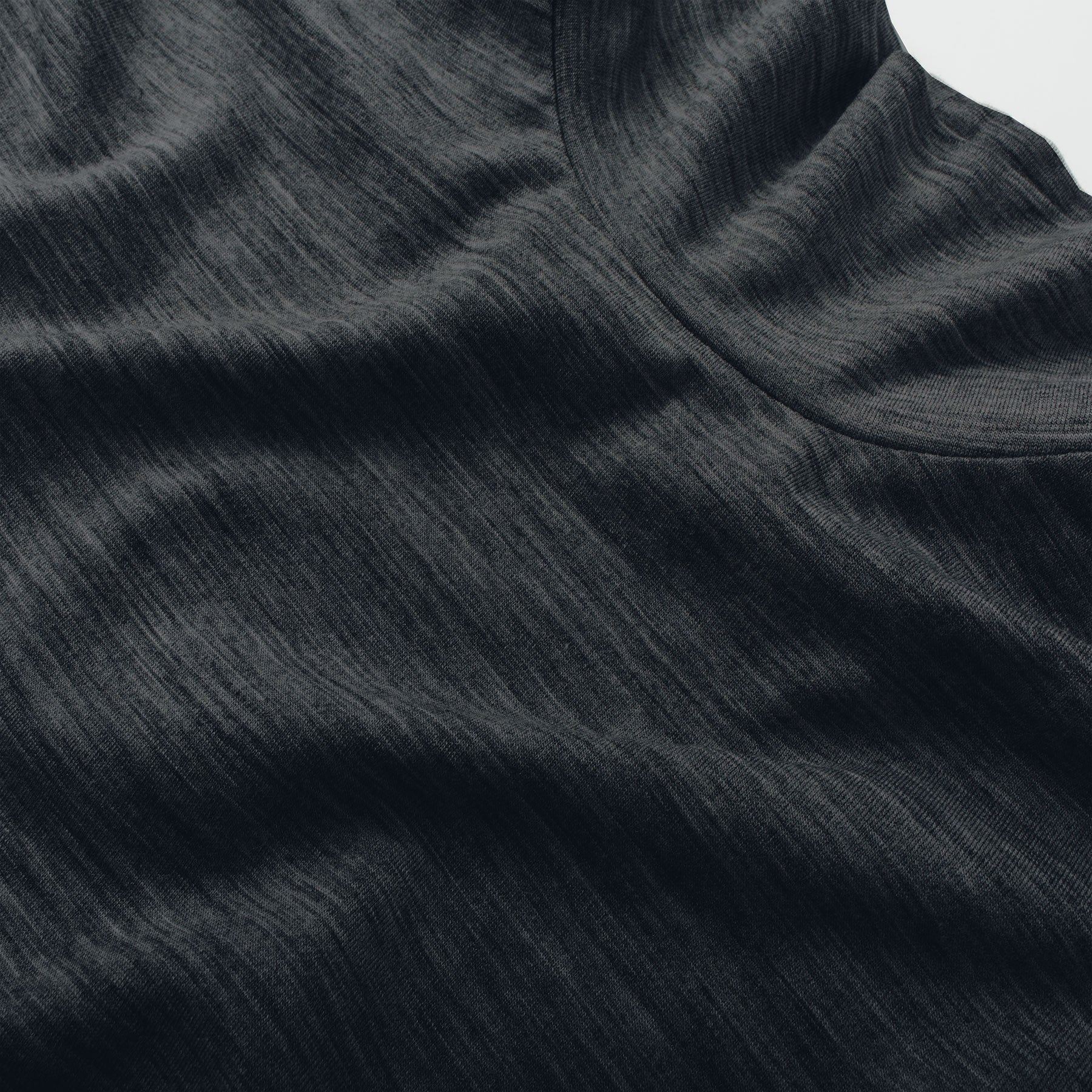 The Mercerized Merino Turtle Neck in Heather Black: Alternate Image 2, Knits by Taylor Stitch
