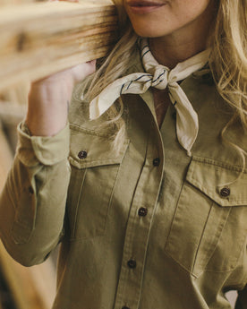 The Andie Shirt in Tan Twill: Alternate Image 1, Wovens by Taylor Stitch