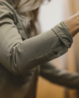 The Andie Shirt in Tan Twill: Alternate Image 4, Wovens by Taylor Stitch