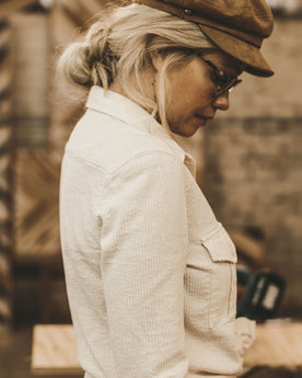 The Andie Shirt in Natural Corded Denim: Alternate Image 3, Wovens by Taylor Stitch