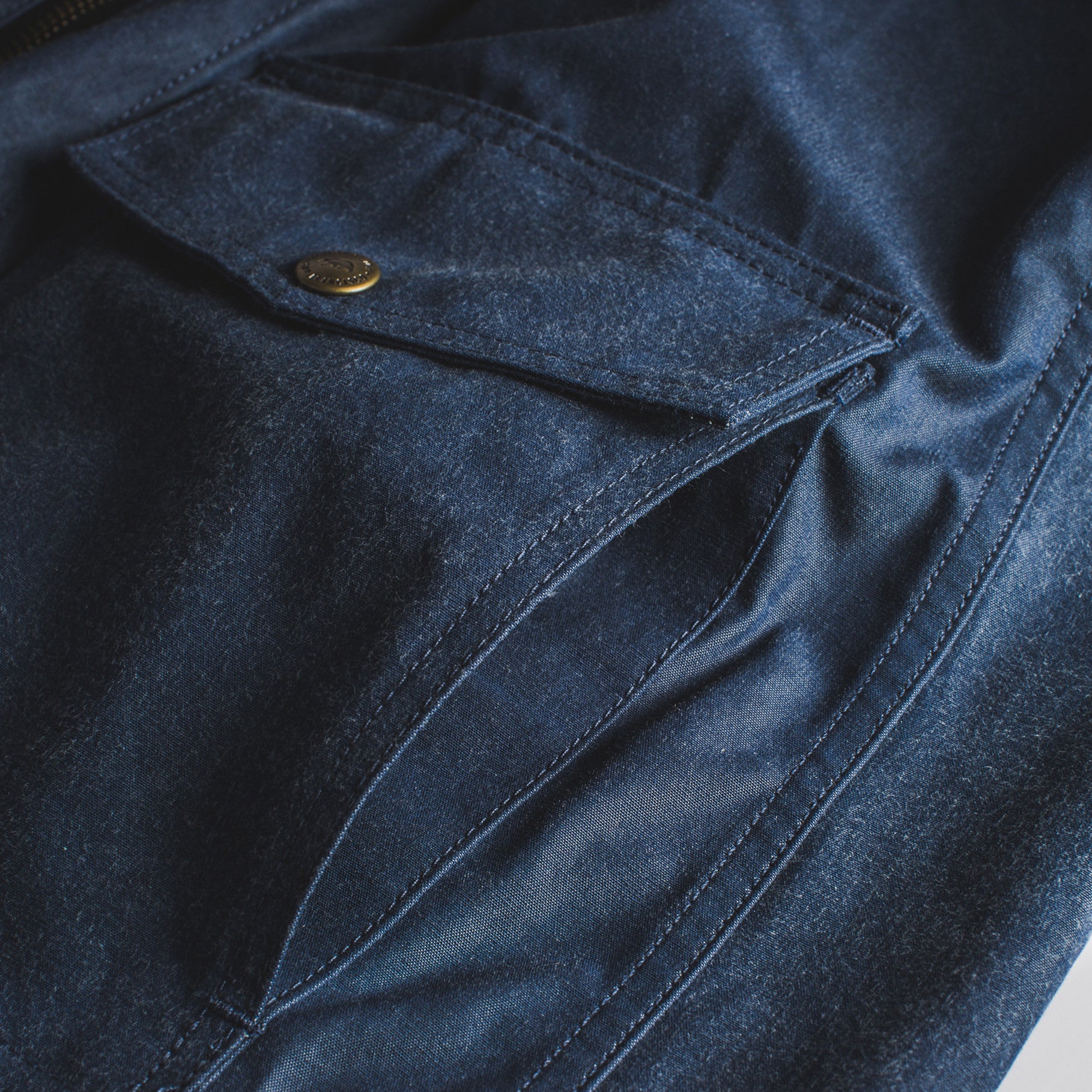 The Lighthouse Jacket in Indigo Chambray: Alternate Image 6, Outerwear by Taylor Stitch