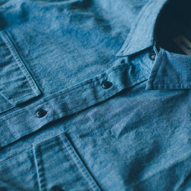The Studio Shirt in Blue Everyday Chambray: Alternate Image 2