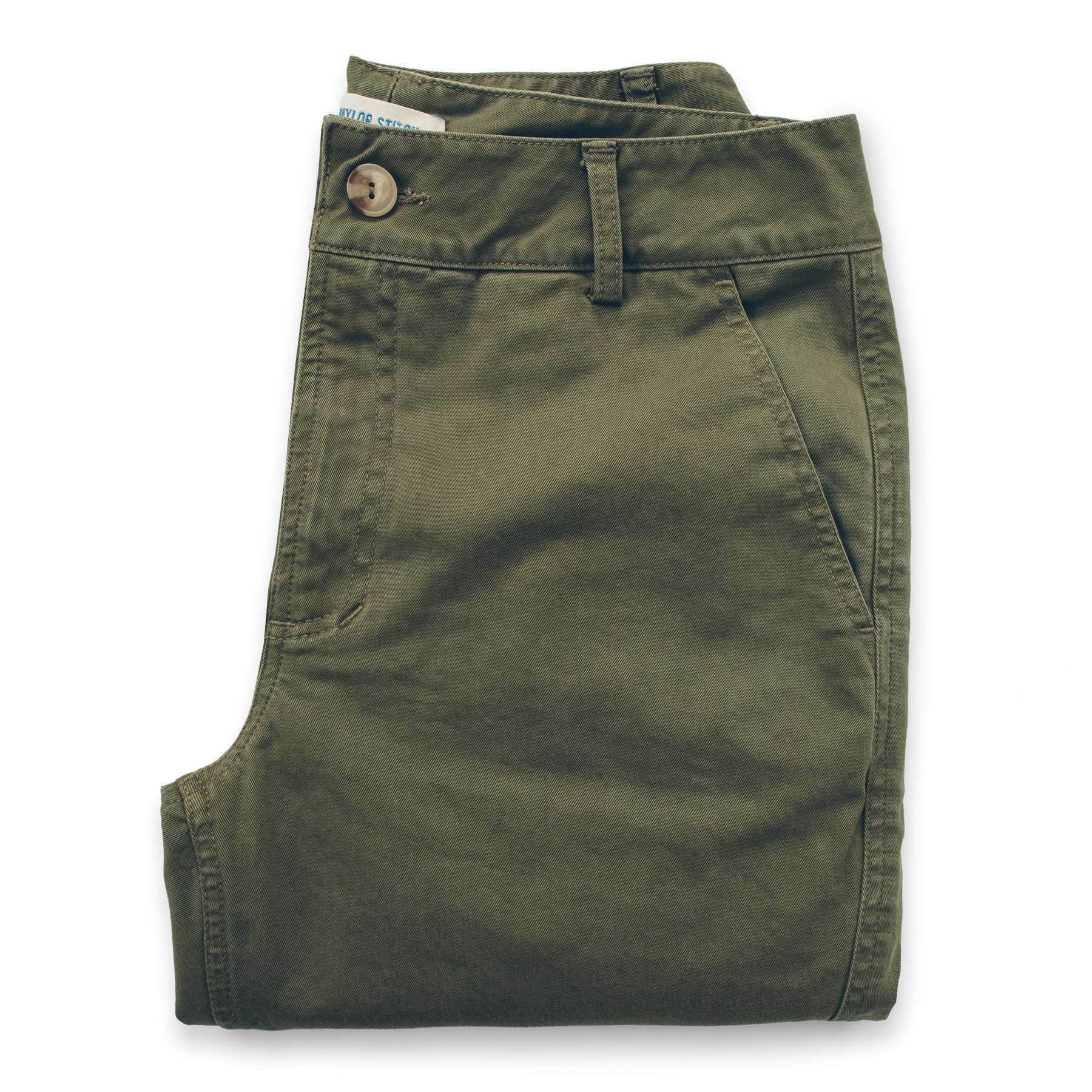 The Abel Pant in Army Green: Alternate Image 2, Pants by Taylor Stitch