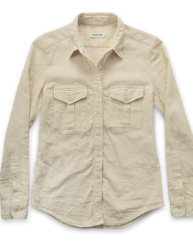 The Andie Shirt in Natural Corded Denim: Featured Image, Wovens by Taylor Stitch