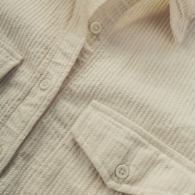 The Andie Shirt in Natural Corded Denim: Alternate Image 2