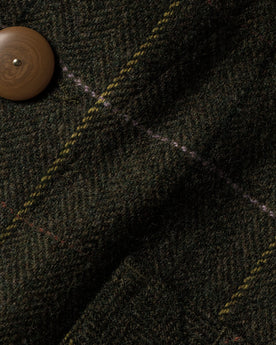 material shot of fabric detail, Outerwear by Taylor Stitch