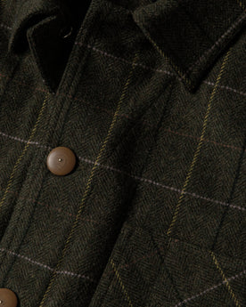 material shot of fabric detail, Outerwear by Taylor Stitch