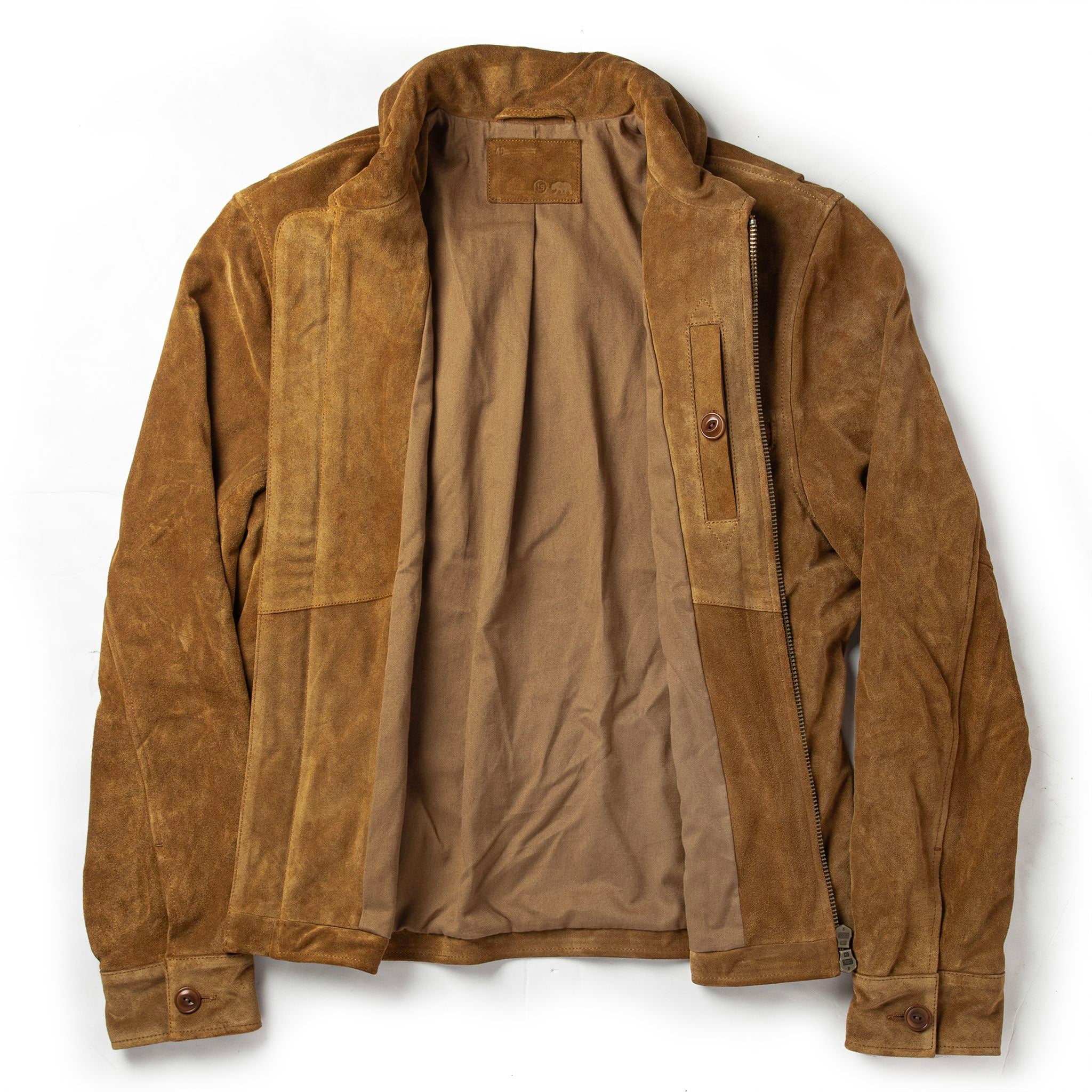 open flatlay of jacket, Outerwear by Taylor Stitch