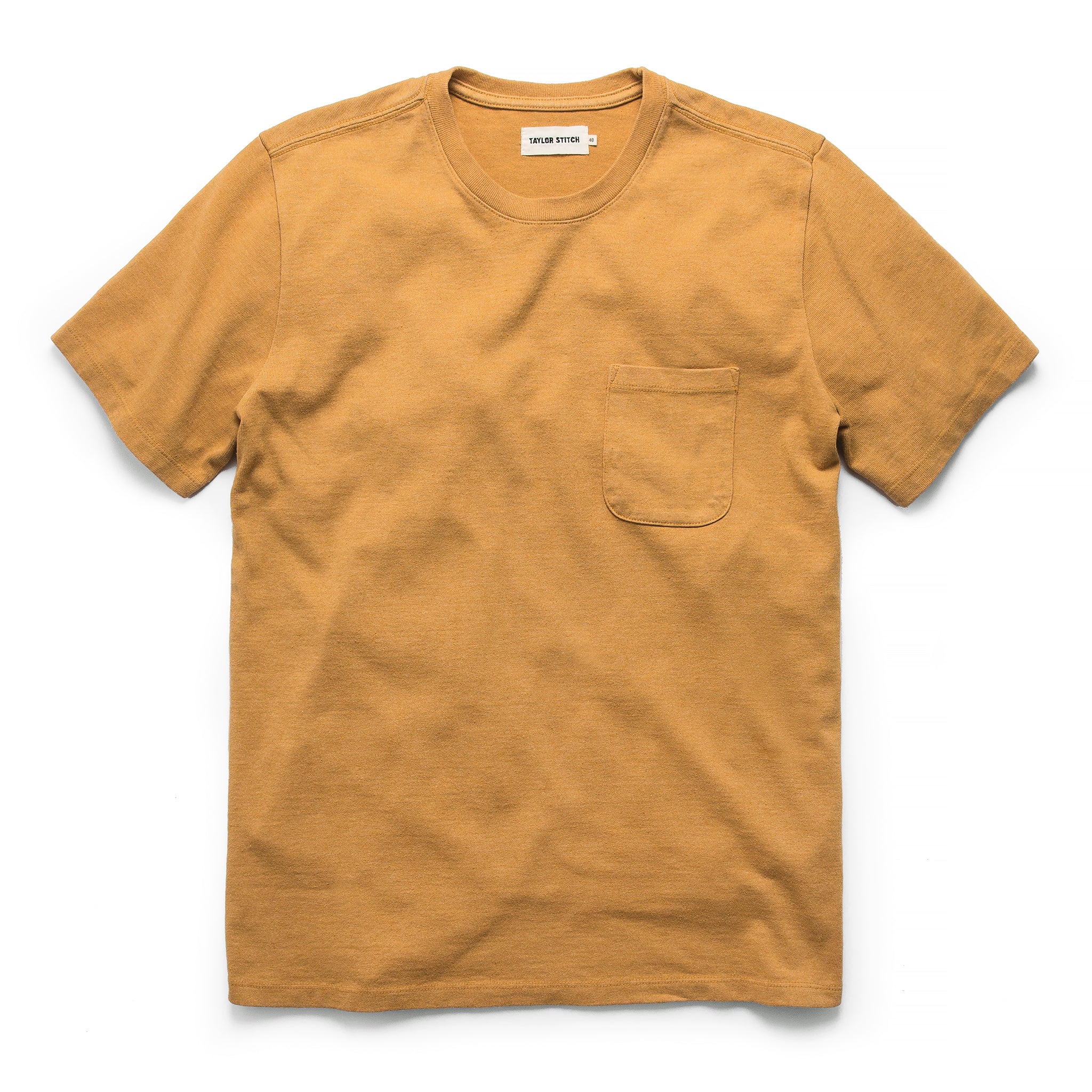 The Heavy Bag Tee in Canary: Featured Image, Knits by Taylor Stitch
