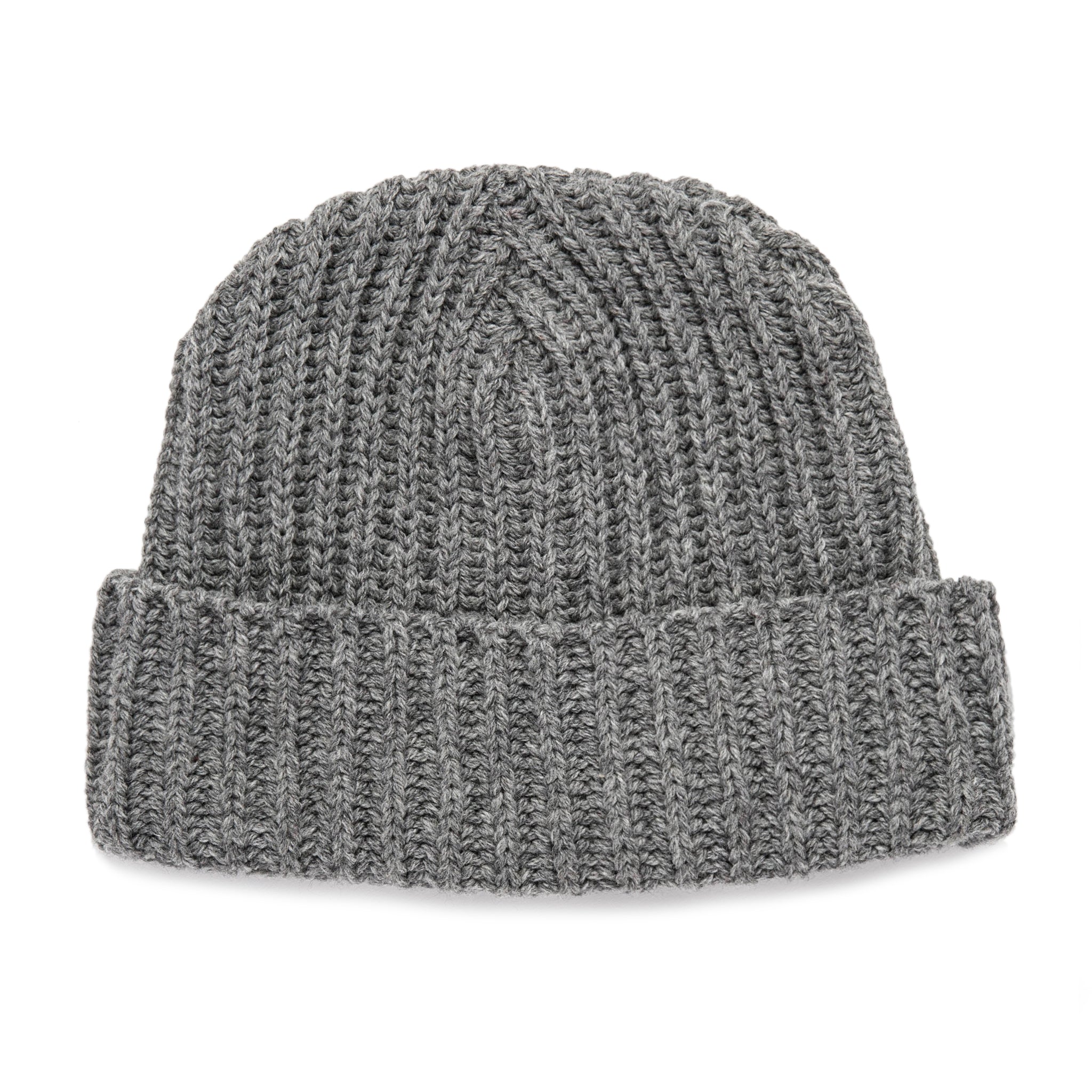 The Beanie in Grey Melange Merino: Featured Image, Accessories by Taylor Stitch