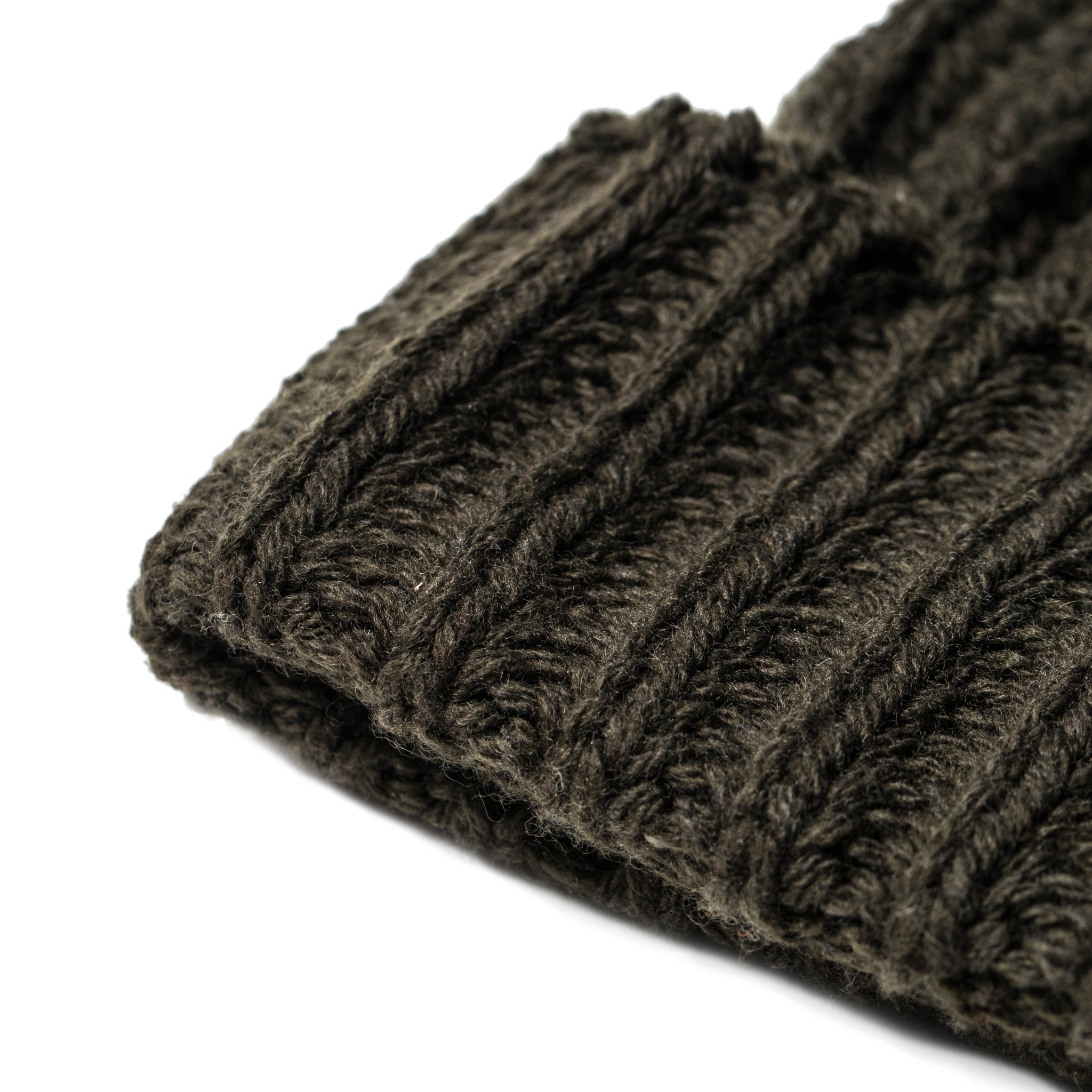 The Beanie in Dark Olive Merino: Alternate Image 1, Accessories by Taylor Stitch