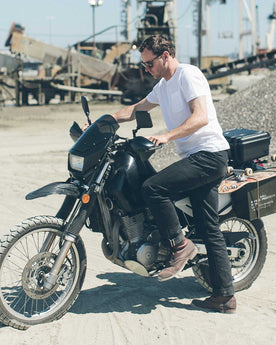 The Slim Jean in Yoshiwa Mills Black Selvage: Alternate Image 1, Denim by Taylor Stitch