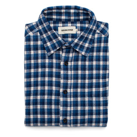 The California in Brushed Navy Plaid: Featured Image