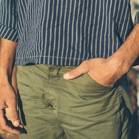 The Camp Pant in Olive Drab Selvage: Alternate Image 5