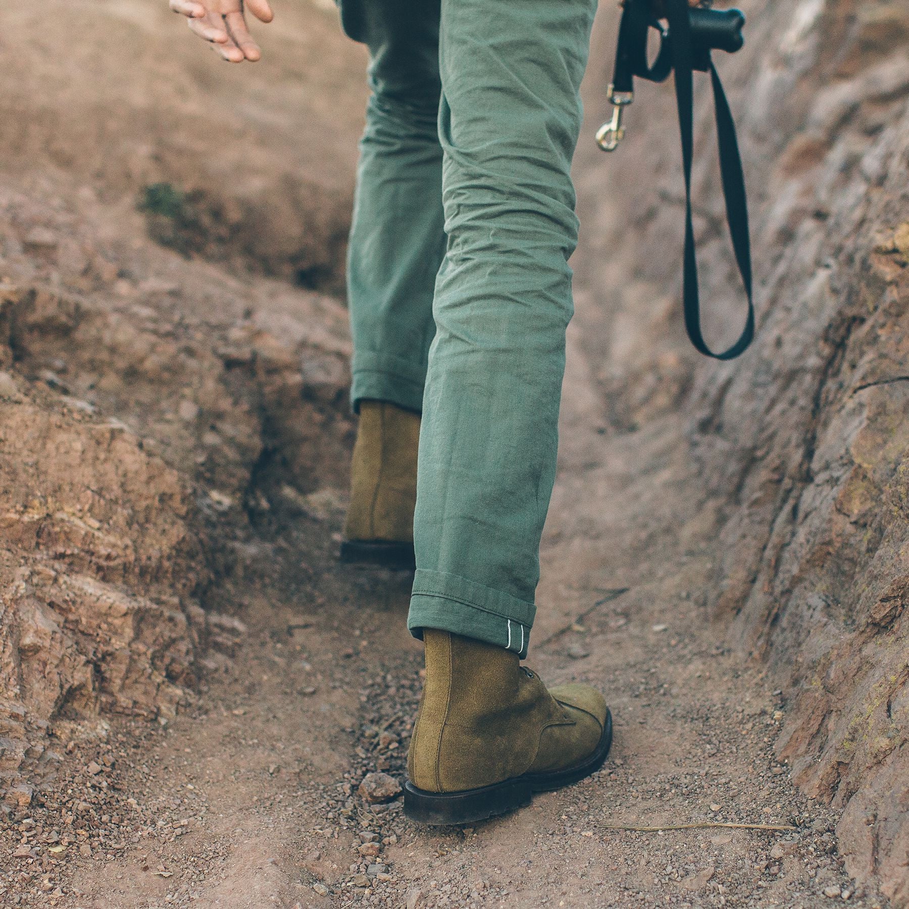 The Camp Pant in Olive Drab Selvage: Alternate Image 4, Pants by Taylor Stitch