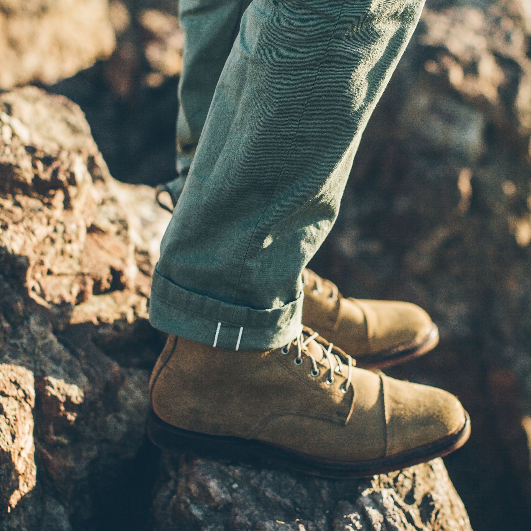The Camp Pant in Olive Drab Selvage: Alternate Image 6, Pants by Taylor Stitch