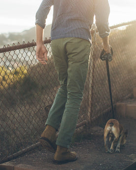 The Camp Pant in Olive Drab Selvage: Alternate Image 3, Pants by Taylor Stitch
