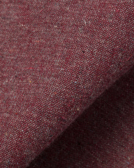 The Short Sleeve California in Burgundy Hemp: Alternate Image 6, Wovens by Taylor Stitch