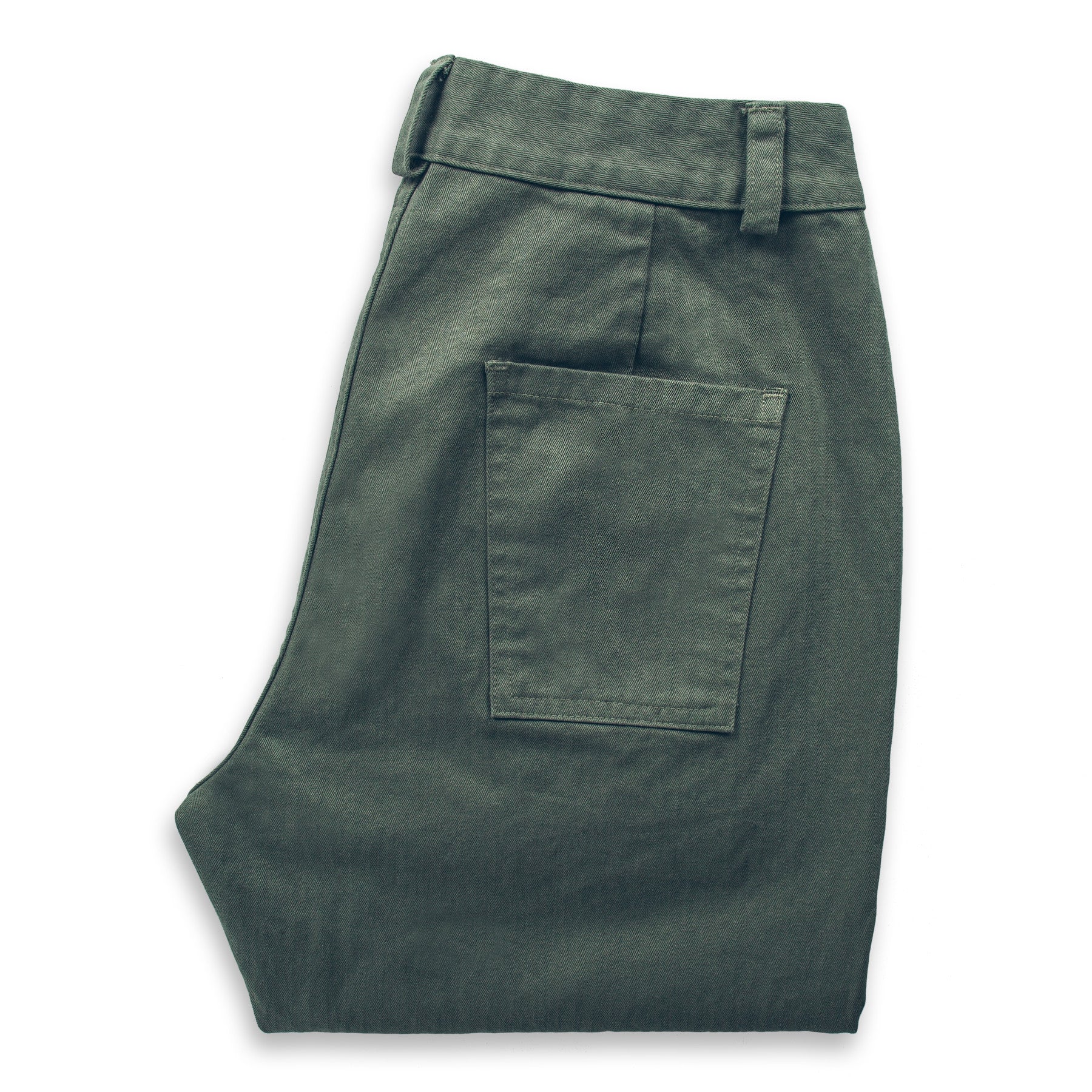 The Cavallo Pant in Olive: Alternate Image 4, Bottoms by Taylor Stitch