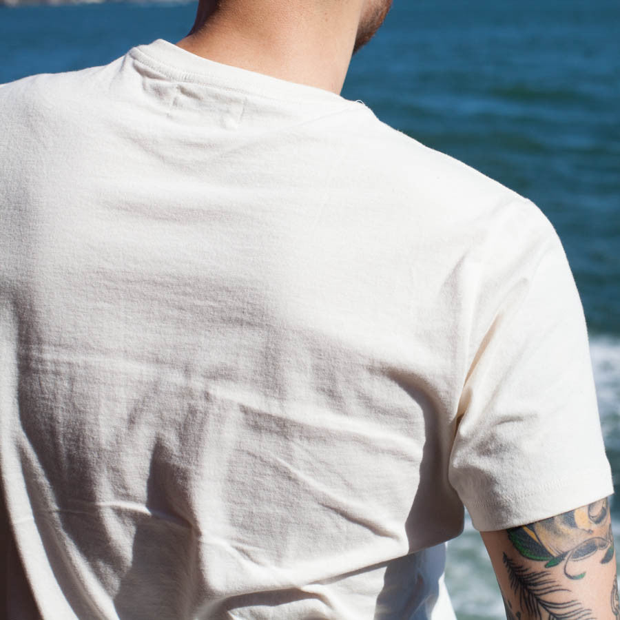 The V-Neck Tee in Natural: Alternate Image 3, Knits by Taylor Stitch
