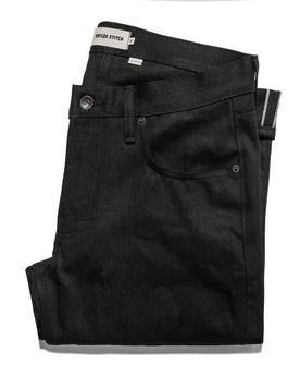 The Slim Jean in Yoshiwa Mills Black Selvage: Featured Image, Denim by Taylor Stitch