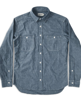 The California in Blue Everyday Chambray: Alternate Image 5, Wovens by Taylor Stitch