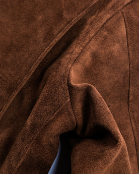 The Moto Jacket in Tobacco Suede: Alternate Image 10, Outerwear by Taylor Stitch
