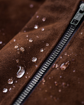 The Moto Jacket in Tobacco Suede: Alternate Image 7, Outerwear by Taylor Stitch