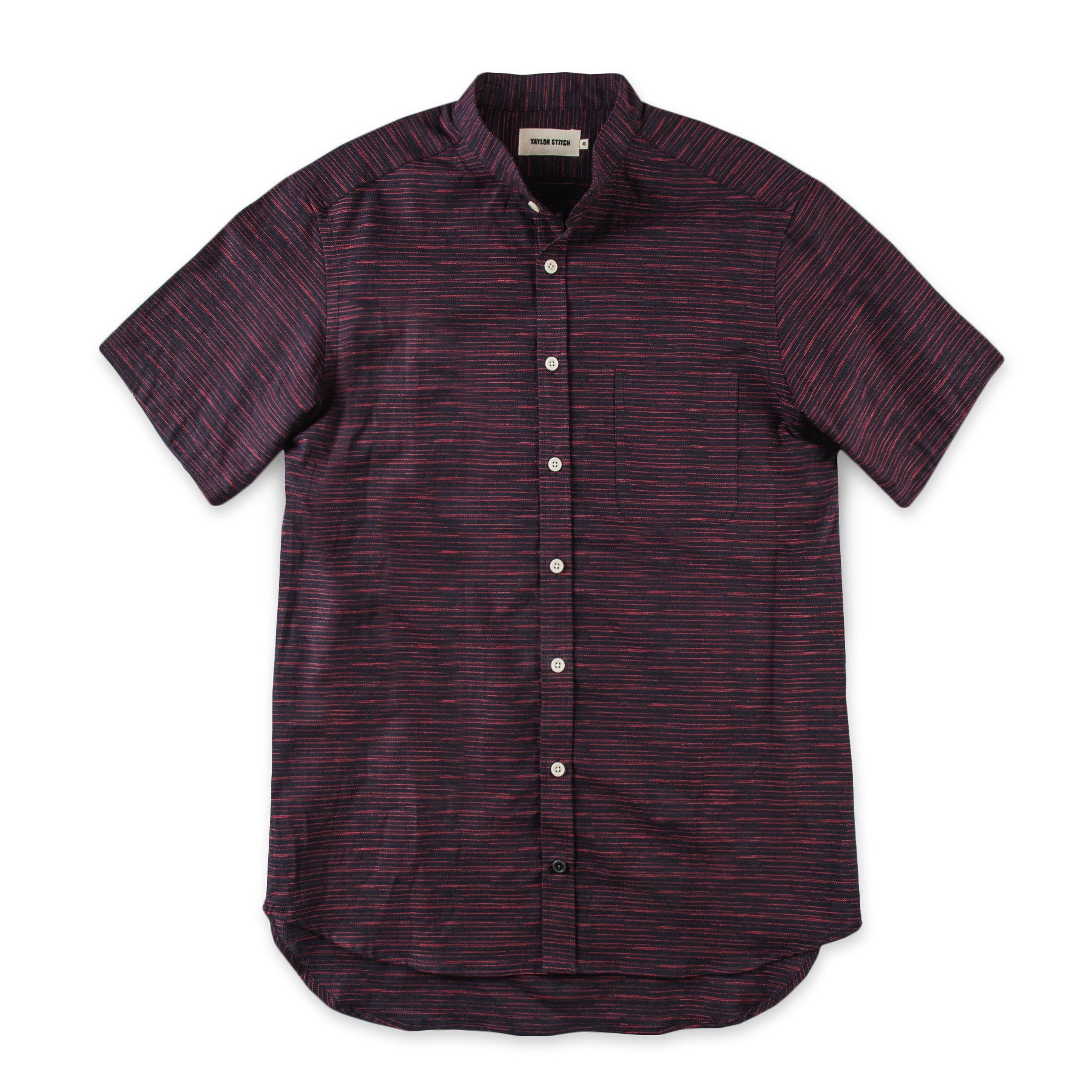 The Bandit in Navy & Red Slub Stripe: Alternate Image 6, Wovens by Taylor Stitch