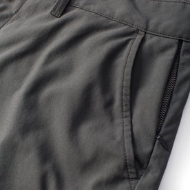 The Travel Short in Charcoal: Alternate Image 6