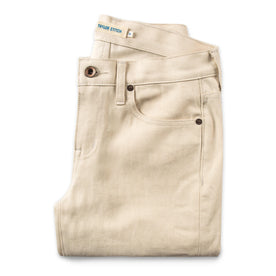 The Adler Jean in Cone Mills Natural: Featured Image
