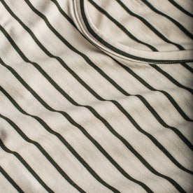 The Sausalito Dress in Forest Stripe Mercerized Merino: Alternate Image 6