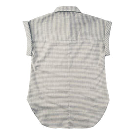 The Reese Popover in Grey Striped Chambray: Alternate Image 6