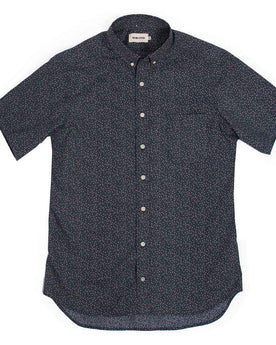 The Short Sleeve Jack in Navy Mini Floral: Alternate Image 2, Wovens by Taylor Stitch
