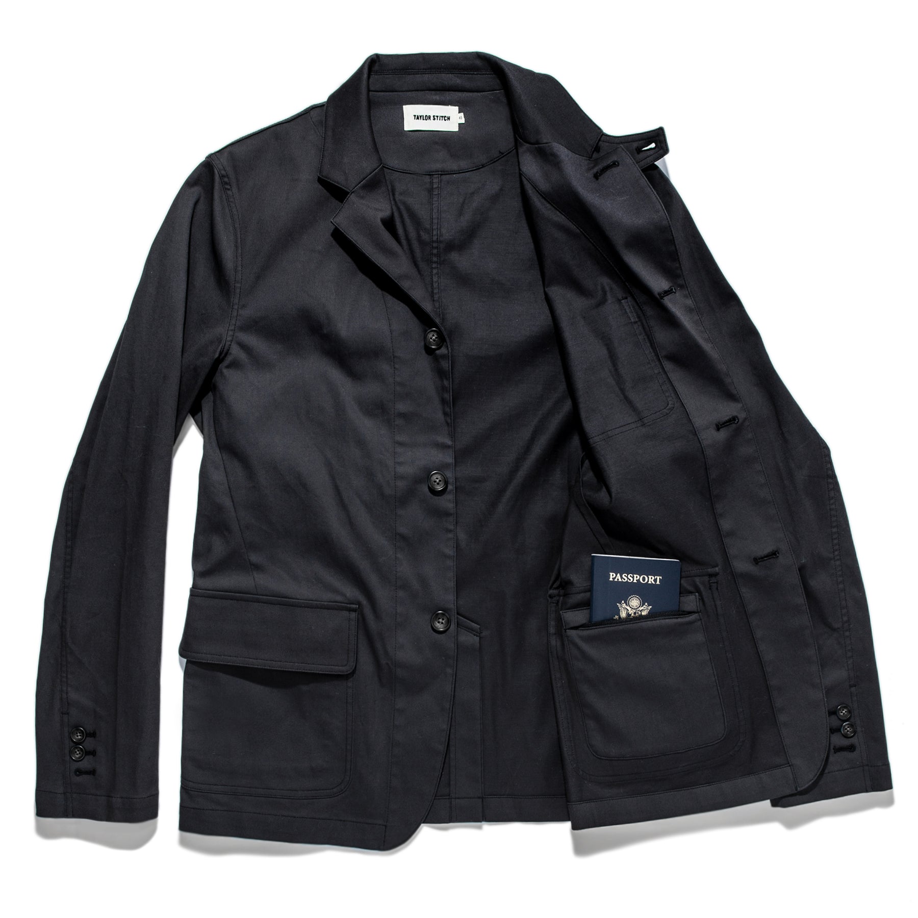 The Gibson Jacket in Asphalt: Alternate Image 13, Outerwear by Taylor Stitch