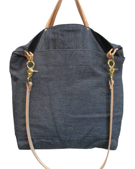 Ali Golden Reversible Tote - Grey/Blue Stripe: Alternate Image 1, Accessories by Taylor Stitch