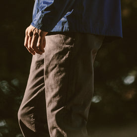Our fit model wearing The Organic Chino.