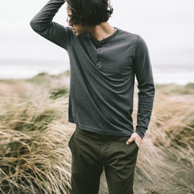 The Slim Chino in Organic Olive - featured image