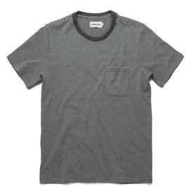 The Heavy Bag Tee in Grey Stripe - featured image