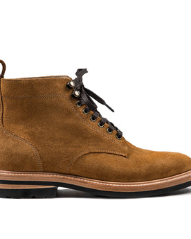 The Trench Boot in Golden Weatherproof Suede: Featured Image, Footwear by Taylor Stitch