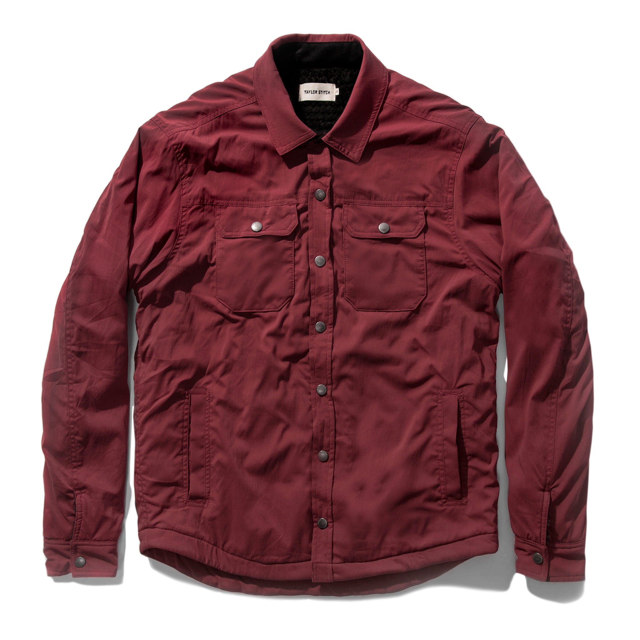 The Albion Jacket in Burgundy: Featured Image, Outerwear by Taylor Stitch