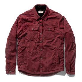 The Albion Jacket in Burgundy: Featured Image